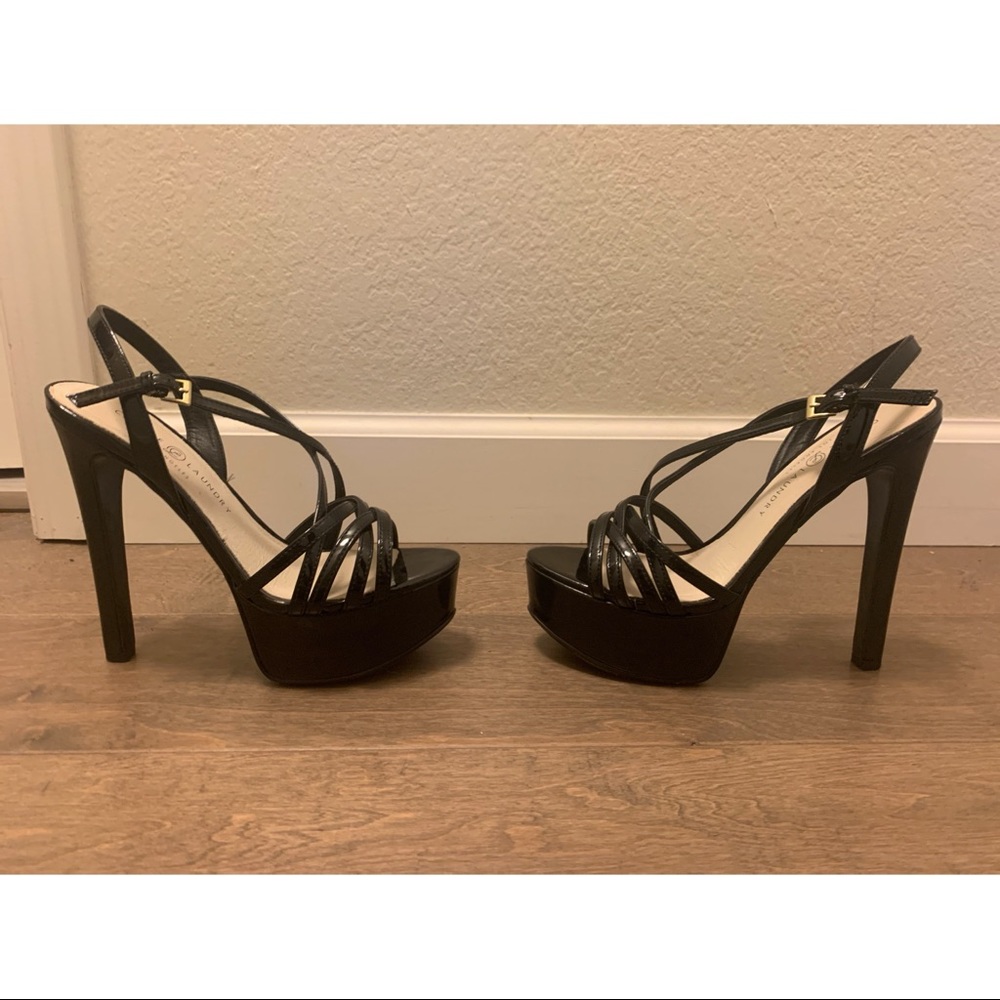 Chinese Laundry Teaser Black Platform Heels